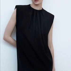 Zara Black Midi Dress